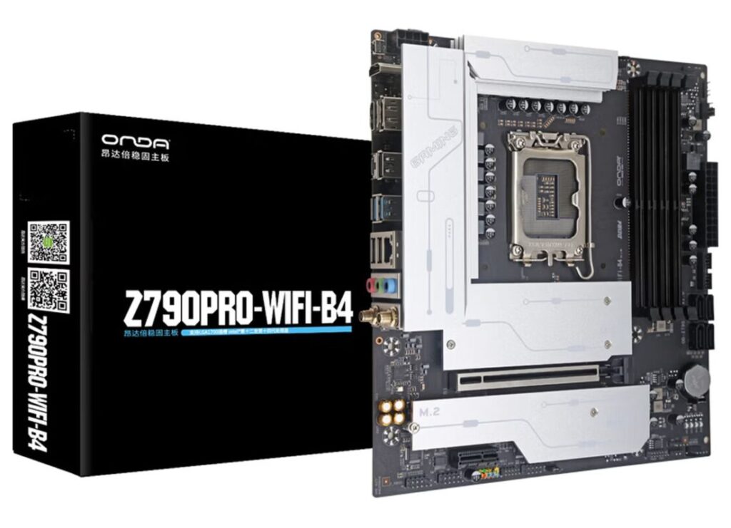 ONDA ra mắt bo mạch chủ Z790 DDR4 giá mềm 1 gamen.pro ONDA Z790 DDR4 1
