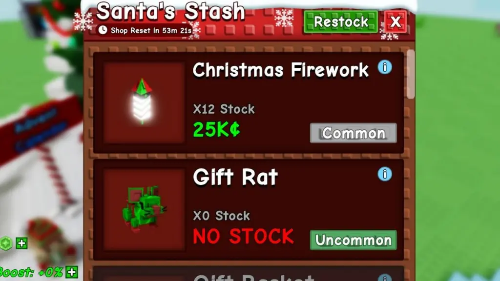 gamen.pro Santas Stash in grow a Garden