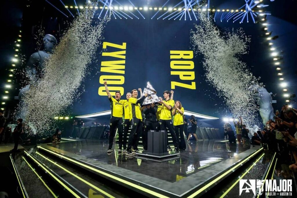 Một năm rực lửa của Counter-Strike 2: Sự thống trị của Vitality và những bước ngoặt lịch sử 1 gamen.pro Team Vitality winning BLAST.tv Austin Major CS2