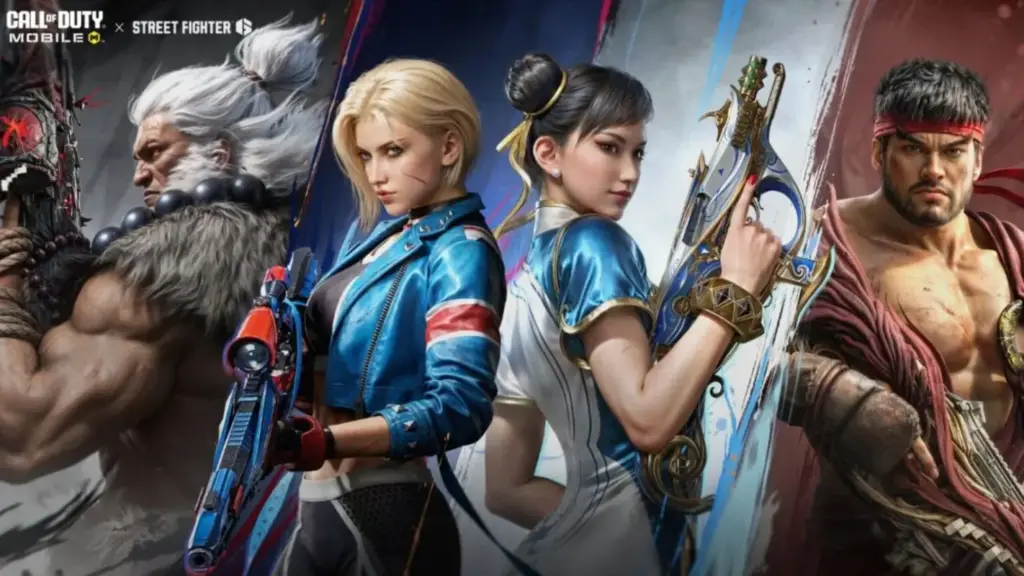 COD Mobile mùa 11: Kỷ niệm sáu năm ra mắt 2 gamen.pro cod mobile street fighter 6 characters artwork 1536x864 1