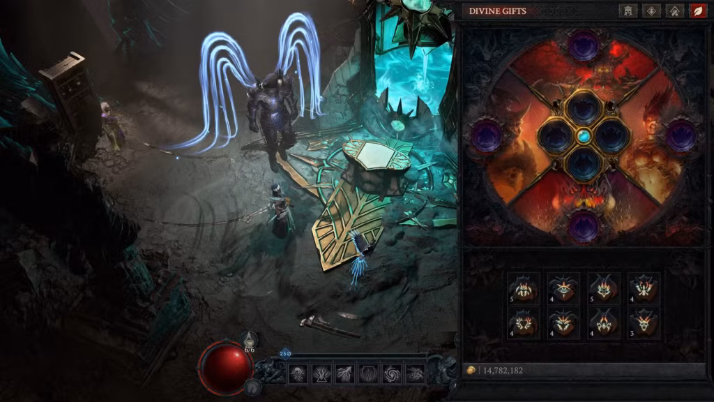 gamen.pro diablo 4 season 11 divine gifts menu