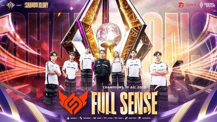 gamen.pro full sense AIC 2025 champions 1