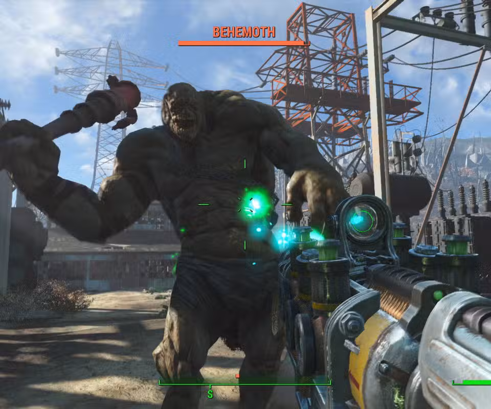 gamen.pro shooting a mutant in fallout 4