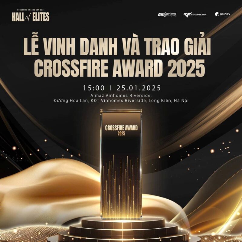 Crossfire Thanks Day 2025 - Hall of Elites được công bố như một sự kiện tri ân quy mô lớn, chuẩn private 5 sao dành cho cộng đồng Đột Kích 2 gamen.pro Crossfire Thanks Day 20252301 3
