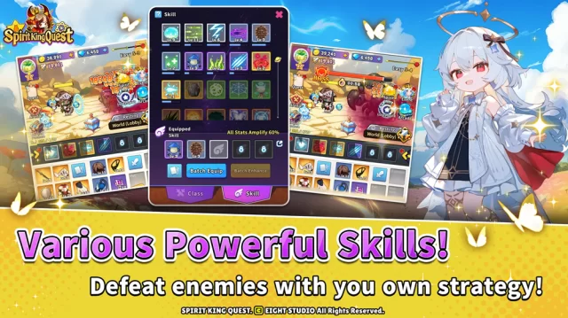 Spirit King Quest: Game đồ họa pixel đáng yêu chính thức ra mắt 1 gamen.pro spirit king quest gameplayscreen png 640