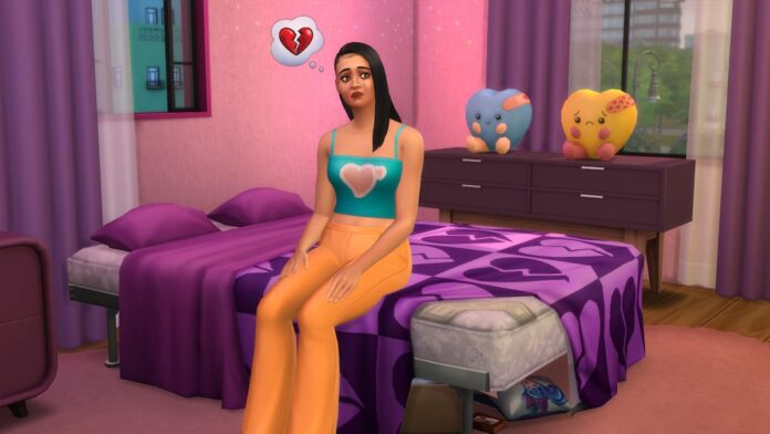 gamen.pro the sims 4 lovestruck sad