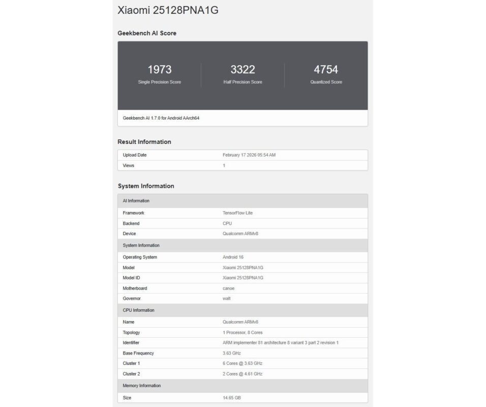 Xiaomi 17 Ultra Leica Edition có phiên bản toàn cầu 1 gamen.pro Xiaomi 17 Ultra 180220261