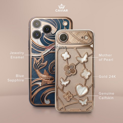 Caviar ra mắt iPhone Air mạ vàng 24K, giá hơn 11.000 USD 2 gamen.pro iPhone 17 Pro Max Goldfish