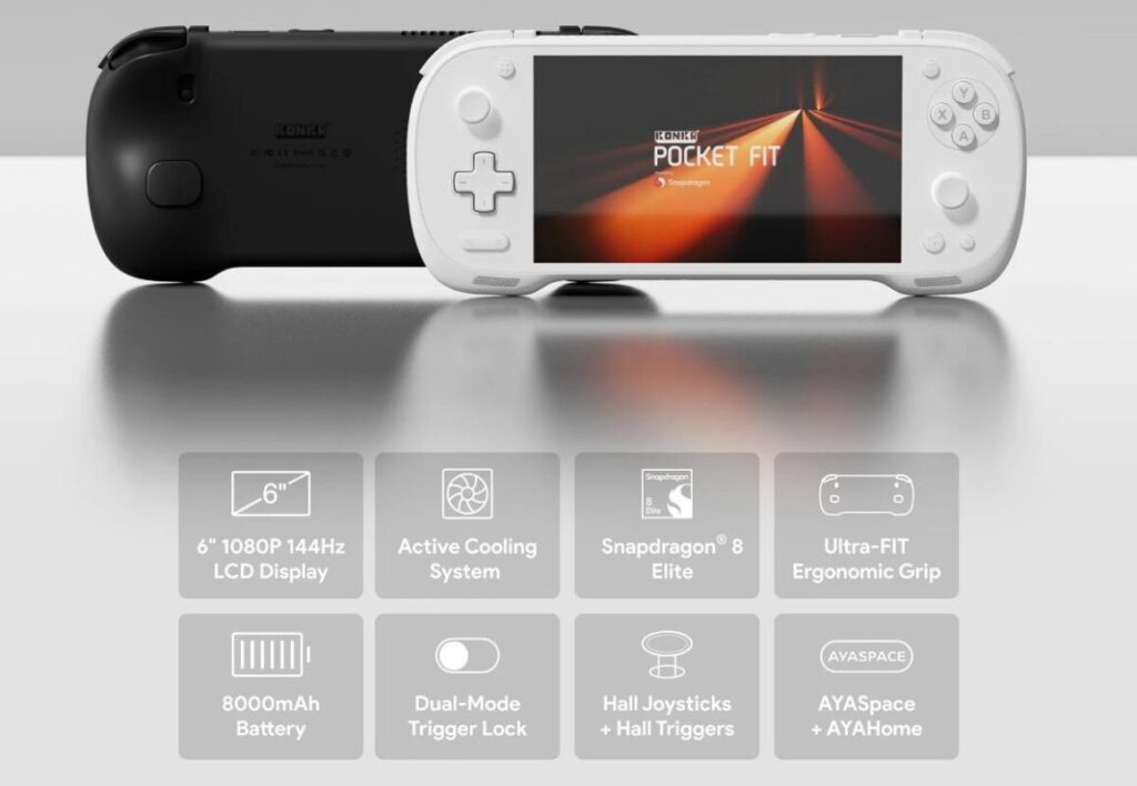 gamen.pro Ayaneo Konkr Pocket FIT 8Elite