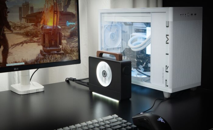 eGryphon: eGPU nhỏ gọn với RTX 5060 Ti, giá chỉ từ 438 USD 1 gamen.pro EGRYPHON RTX 5060Ti 5070EGPU 1 700x426 1