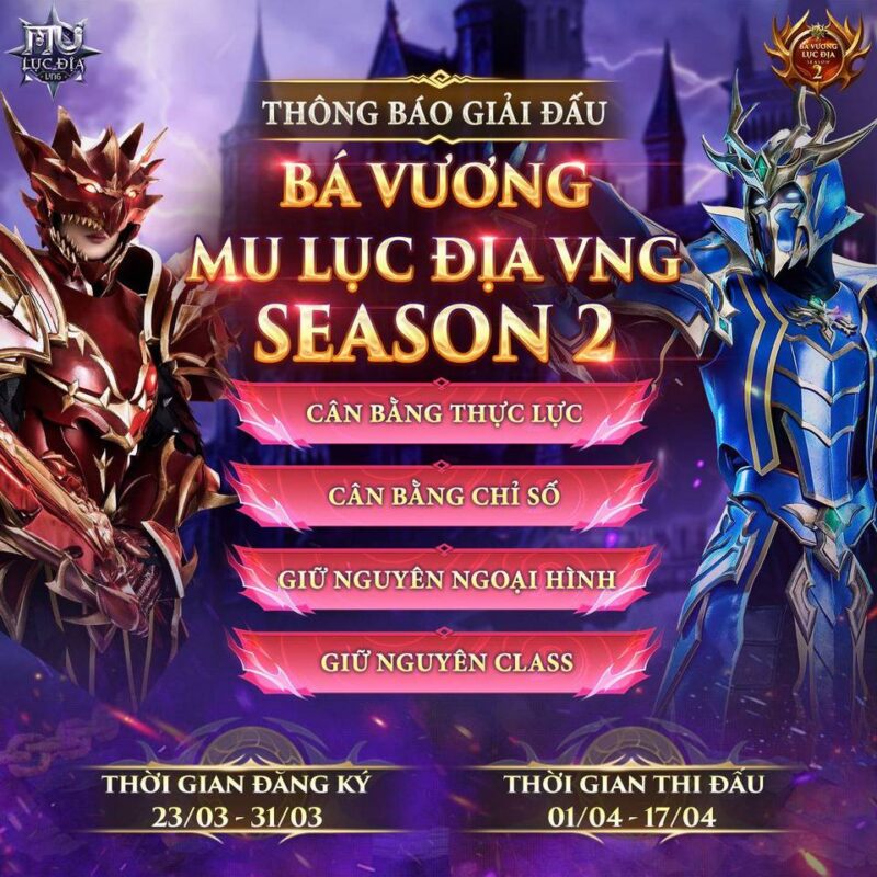 MU Lục Địa VNG tưng bừng đón sinh nhật 1 tuổi, tung loạt quà tặng cực hấp dẫn 6 gamen.pro MU Luc Dia VNG 31032026 6