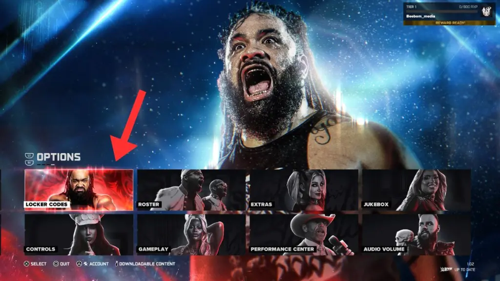 gamen.pro WWE 2K26 Locker Codes Button