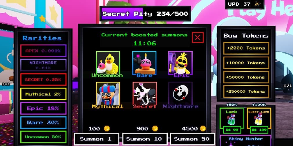 gamen.pro five nights td gacha