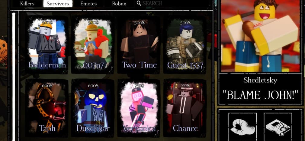 gamen.pro roblox forsaken survivors