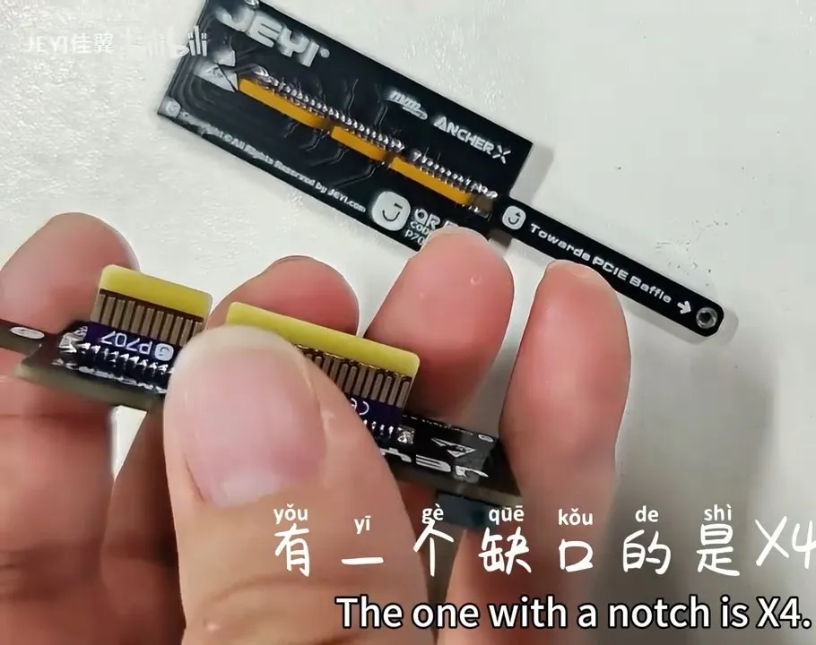 Adapter M.2 nằm phẳng hoàn toàn, giải phóng khe PCIe bị GPU che khuất 1 gamen.pro PCIe ArcherX 2