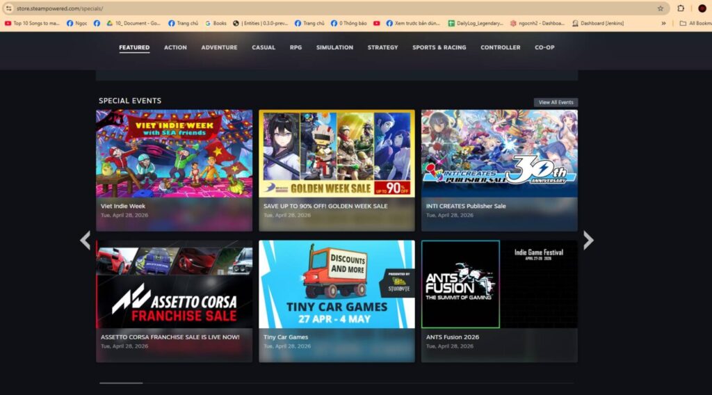 Viet Indie Week lần đầu lên trang chủ Steam, game Việt bước ra sân chơi toàn cầu 1 gamen.pro Viet Indie Week 1