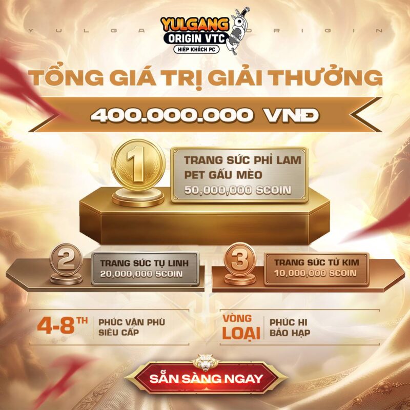 Yulgang Origin Championship 2026 - Ngũ Hoàng Chí Tôn 3 gamen.pro Yulgang Origin Championship 2026 4