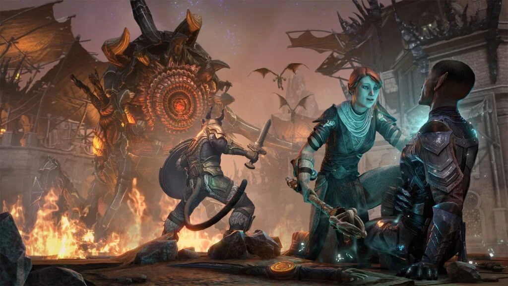 Hướng dẫn nhận Twitch Drops sự kiện ESO Direct 1 gamen.pro esonightmarket 1 1024x576 1