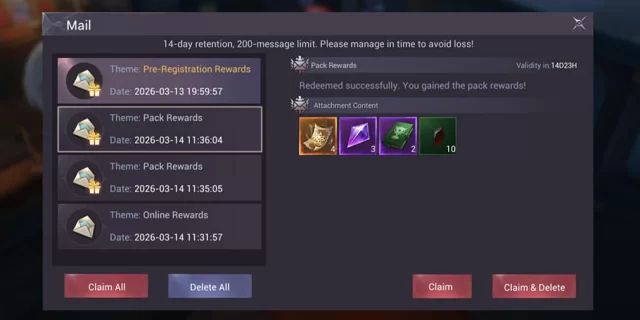 gamen.pro mu dark awakening android ios in game mail box with pack rewards email open 1 jpg 640