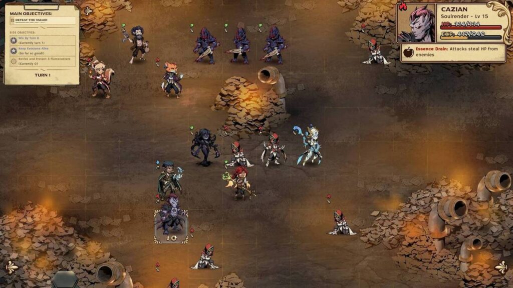 Ledgerbound - Game chiến thuật từ cựu sếp lớn Helldivers 2 chốt lịch phát hành 1 gamen.pro Cazian Battle