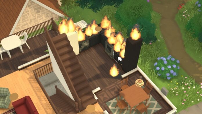 gamen.pro Fire in the house Paralives