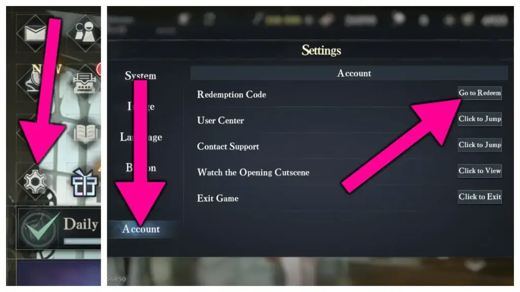 gamen.pro How to Redeem Morimens Codes2