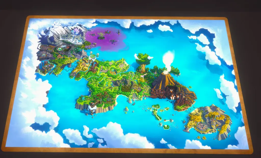 LumenTale: Memories of Trey - Bắt quái kiểu mới, đẹp và giàu tham vọng nhưng còn nhiều lỗi vụn vặt 11 gamen.pro LumenTale Map