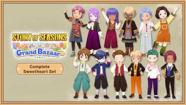 gamen.pro STORY OF SEASONS Grand Bazaar Sweetheart Set