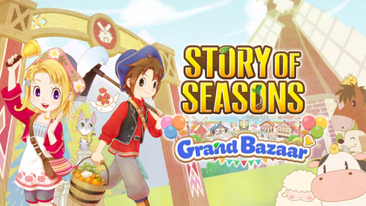 gamen.pro STORY OF SEASONS Grand Bazaar Key Art Horizontal