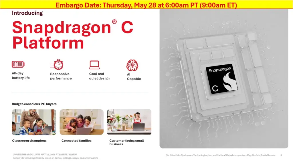 Qualcomm trình làng Snapdragon C 1 gamen.pro Snapdragon C 290520261