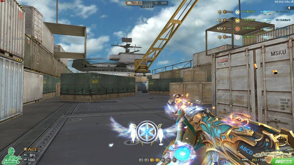 Crossfire giới thiệu vũ khí khắc ấn mới với Kho Báu Hoàng Gia Sapphire QBZ-03 Angelic Beast Relic 2 gamen.pro cf angelic beast relic 12052026 2