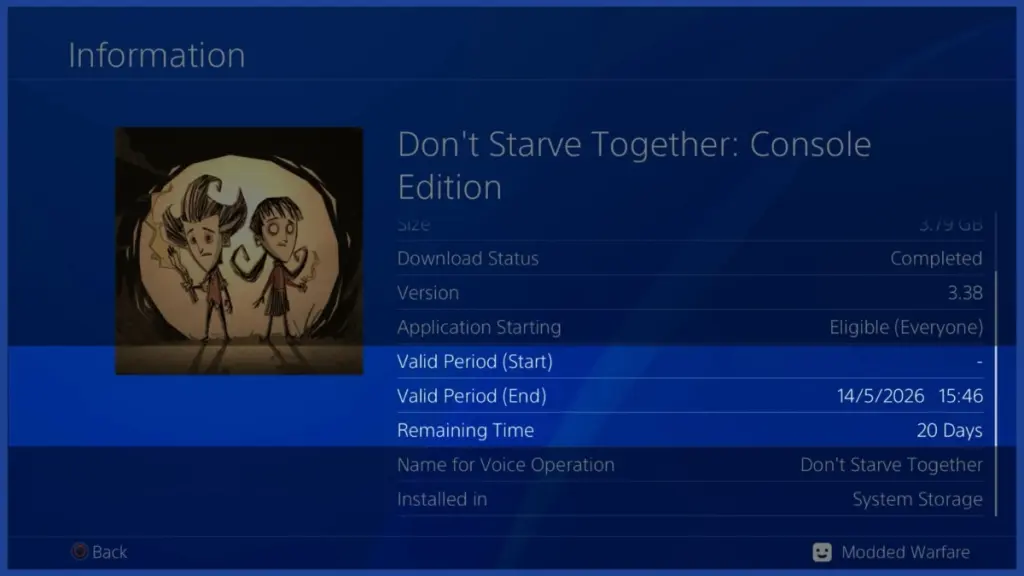 Giải thích chính sách DRM 30 ngày của PlayStation 1 gamen.pro dont starve together 2