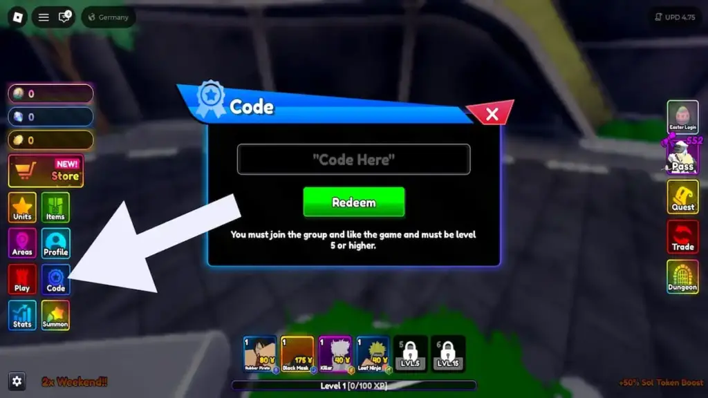 Re:Rangers X - Xây dựng đội hình anime trong mơ với code tháng 5-2026 1 gamen.pro how to redeem re rangers x codes image
