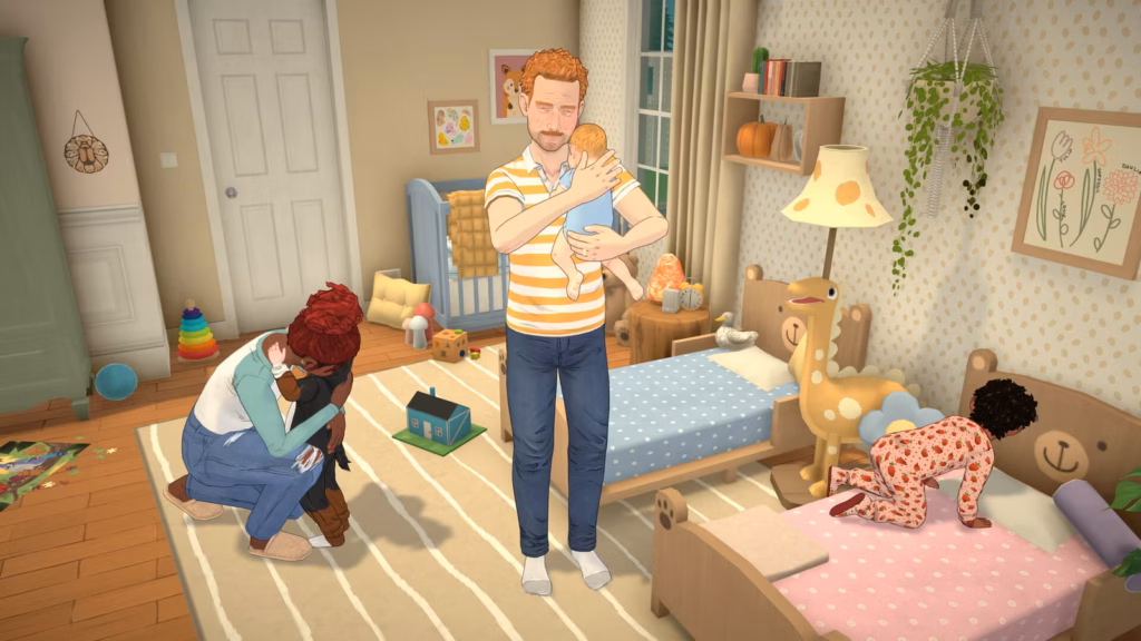 Paralives bùng nổ ngày ra mắt với 78.000 CCU 1 gamen.pro thumb paralives putting their children to bed