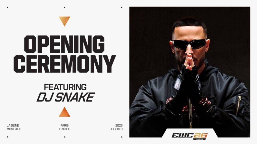 EWC 2026 Opening Ceremony DJ Snake