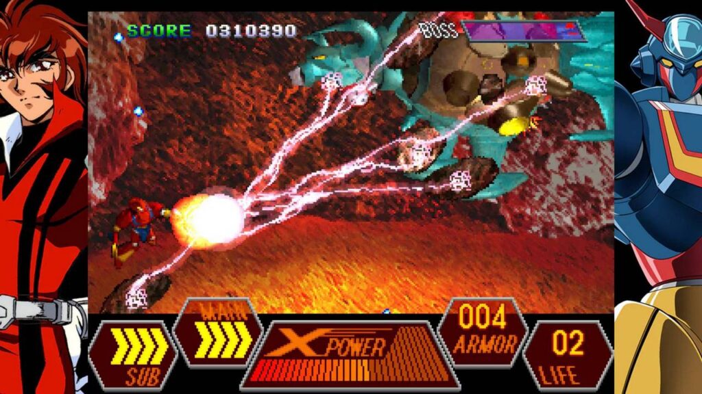 gamen.pro 70s Style Robot Anime Geppy X 1