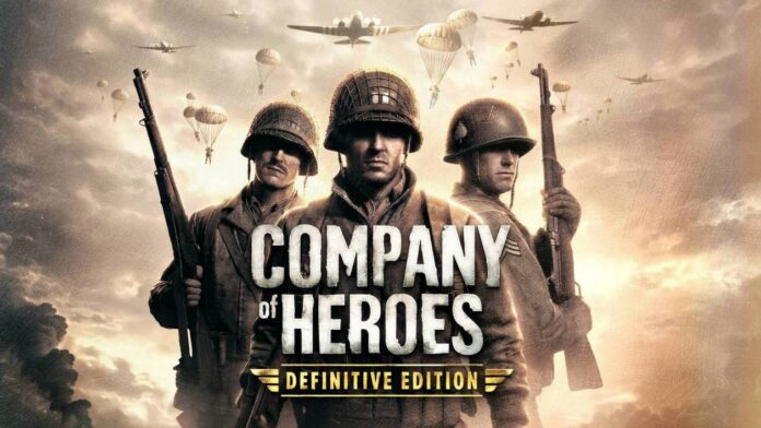 gamen.pro CoH Definitive Edition Key Art Landscape with logo