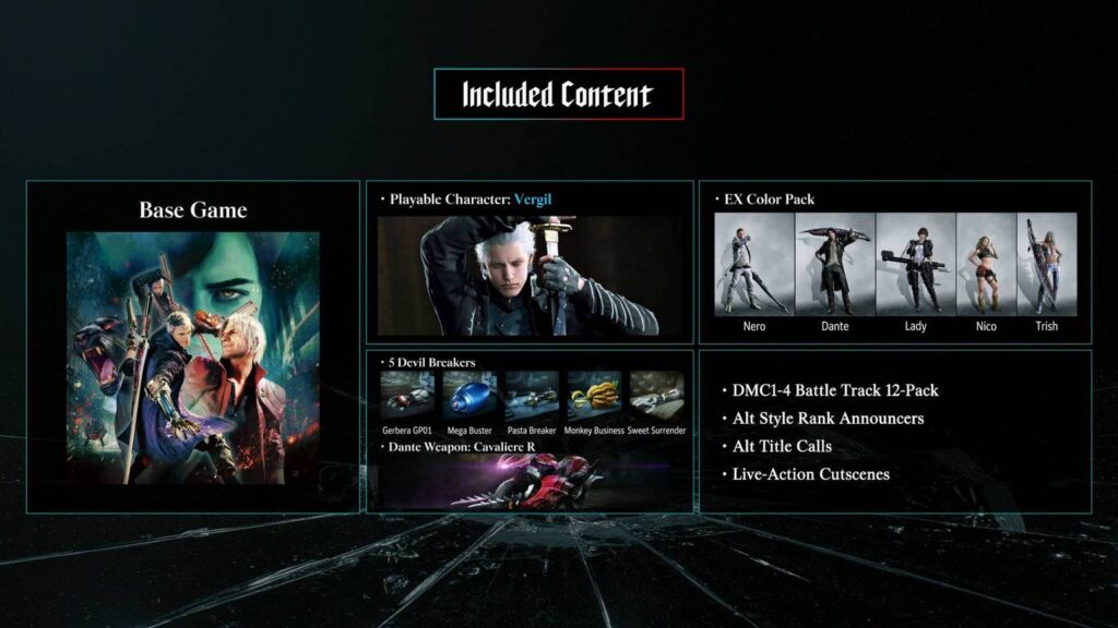 Devil May Cry 5 Devil Hunter Edition lên Nintendo Switch 2 ngay trong tháng 6 này 1 gamen.pro DCM5 DHE Bundle Info ENG