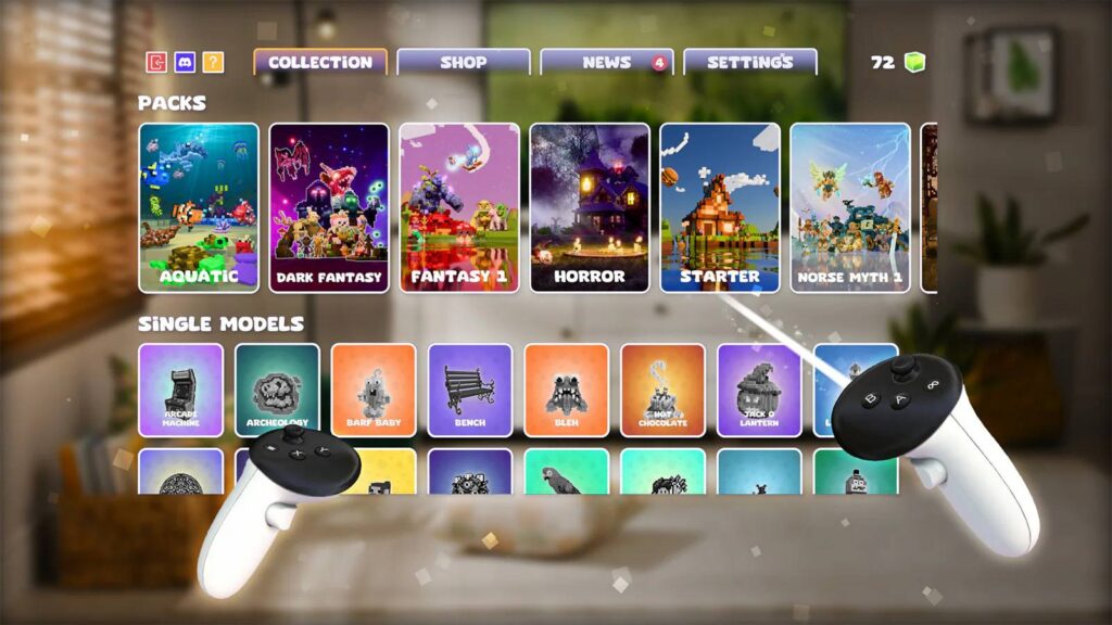 gamen.pro MetaStore Screenshots Menu