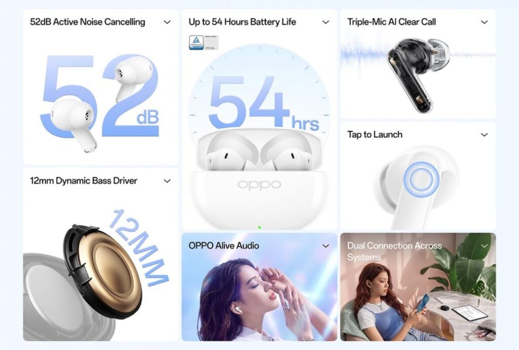 Oppo ra mắt Enco Air5s và Enco Air5 2 gamen.pro Oppo Enco Air5s 1