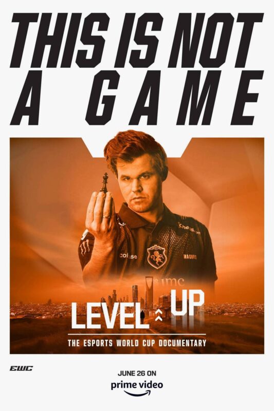 Phim tài liệu Esports World Cup: Level Up Mùa 2 chính thức đổ bộ Prime Video vào ngày 26/6 4 gamen.pro POSTER MAGNUS