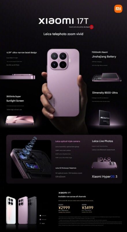 gamen.pro Xiaomi 17T 090620262
