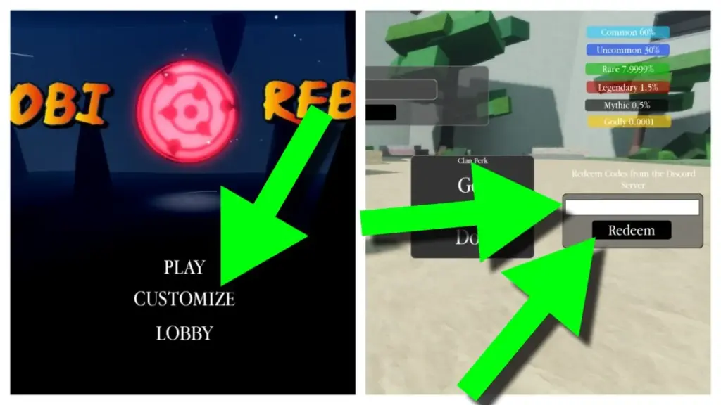 gamen.pro how to redeem shinobi reborn codes