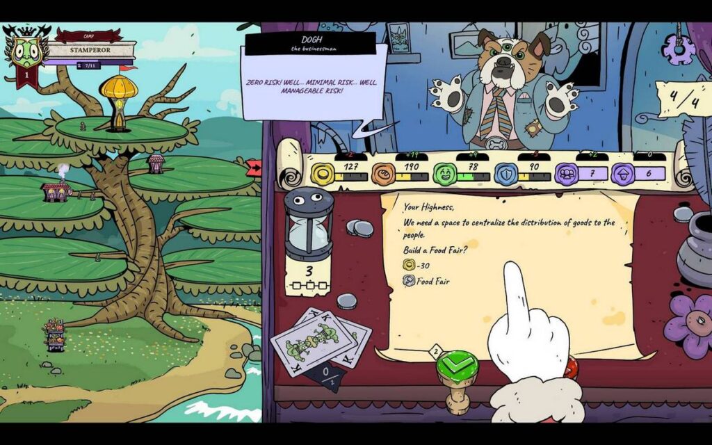 Stamperor! The Jester's Decree: Khi một con dấu sai có thể làm mất cả ngôi làng 1 gamen.pro review Stamperor The Jesters Decree 1