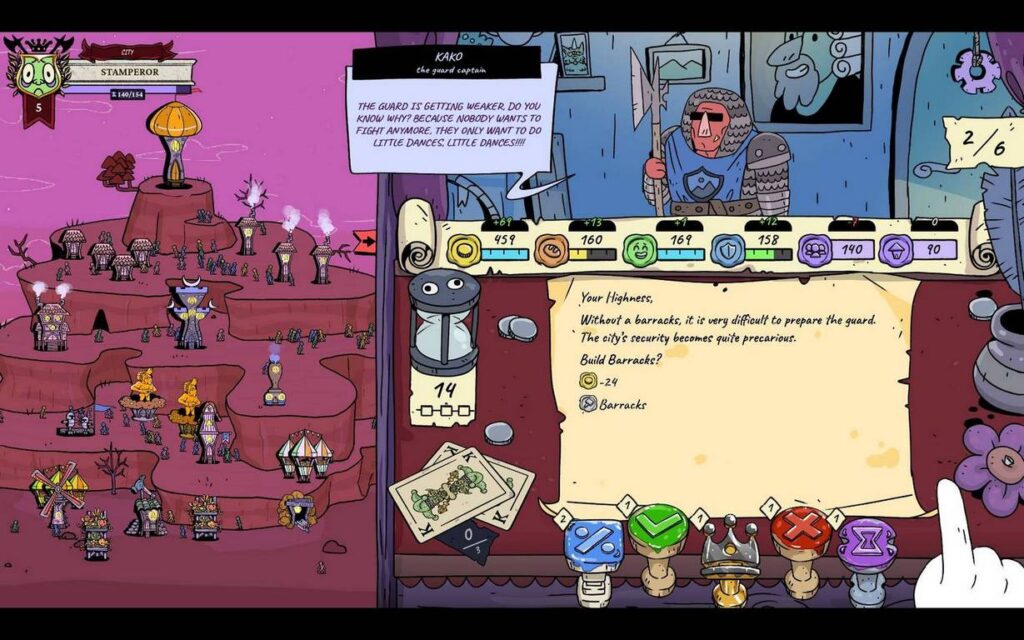 Stamperor! The Jester's Decree: Khi một con dấu sai có thể làm mất cả ngôi làng 5 gamen.pro review Stamperor The Jesters Decree 16