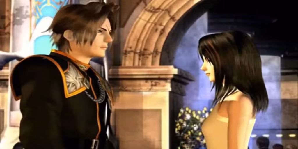 gamen.pro squall and rinoa ballroom scene from final fantasy viii 1
