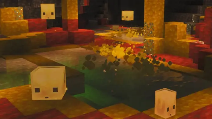 gamen.pro sulfur cubes in cave minecraft