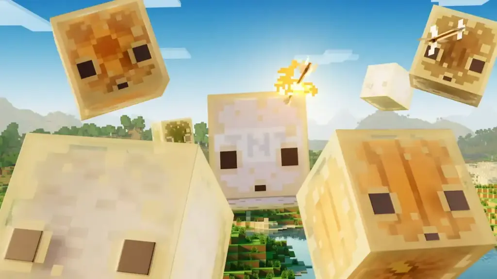 Minecraft: Tất cả Archetype của Sulfur Cube và hiệu ứng hấp thụ khối 1 gamen.pro sulfur cubes minecraft