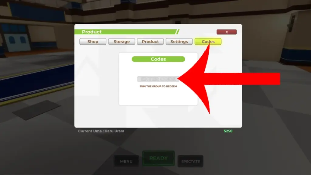 gamen.pro uma racing codes menu