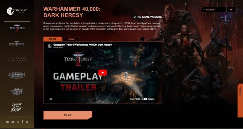 gamen.pro warhammer 40k rogue trader owlcat launcher pulled 03